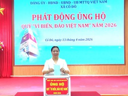 XÃ CỔ ĐÔ VẬN ĐỘNG ỦNG HỘ QUỸ “VÌ BIỂN, ĐẢO VIỆT NAM” ĐẠT HƠN 348 TRIỆU ĐỒNG
