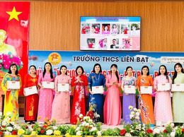 TRƯỜNG THCS LIÊN BẠT TỔ CHỨC LỄ TỔNG KẾT NĂM HỌC 2025 – 2026