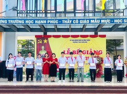 TRƯỜNG THCS VIÊN NỘI TỔ CHỨC LỄ TỔNG KẾT 
NĂM HỌC 2025 – 2026