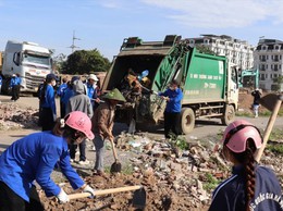 Phường Kiến Hưng: Chung tay khắc phục điểm nghẽn vệ sinh môi trường