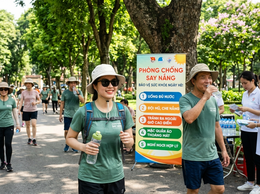 Chủ động phòng tránh say nắng,  sốc nhiệt trong những ngày nắng nóng cao điểm