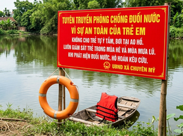 Tăng cường các biện pháp phòng, chống tai nạn đuối nước cho trẻ em trong mùa hè