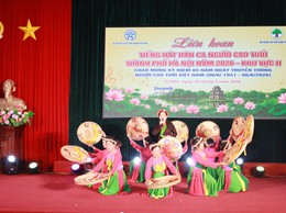 Hội Người cao tuổi xã Minh châu tham gia Liên hoan tiếng hát Dân ca Người cao tuổi Hà Nội các khu vực năm 2026.
