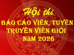 Kế hoạch Tổ chức Hội thi Báo cáo viên, Tuyên truyền viên giỏi phường Ô Chợ Dừa, năm 2026