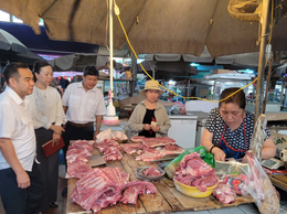 CHI CỤC CHĂN NUÔI, THỦY SẢN VÀ THÚ Y KIỂM TRA CÔNG TÁC QUẢN LÝ GIẾT MỔ, VẬN CHUYỂN, KINH DOANH ĐỘNG VẬT VÀ SẢN PHẨM ĐỘNG VẬT TRÊN ĐỊA BÀN PHƯỜNG PHÚ DIỄN