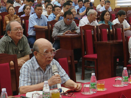 Hội nghị lấy ý kiến nhân dân về phương án dự kiến sắp xếp thôn, cụm dân cư, tổ dân phố trên địa bàn xã
