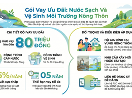 Chương trình cho vay cấp nước sạch và vệ sinh môi trường