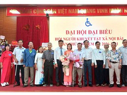 Đại hội đại biểu Hội Người khuyết tật xã Nội Bài lần thứ nhất, nhiệm kỳ 2026 - 2031
