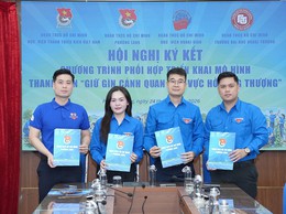 Tuổi trẻ phường Láng chung tay bảo vệ môi trường: Chuyển hóa quyết tâm thành hành động thực tiễn