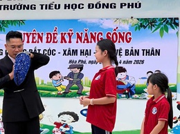 Một số trường học trên địa bàn xã Hòa Phú tổ chức giáo dục kỹ năng sống, phòng chống bắt cóc, xâm hại và bảo vệ bản thân