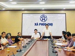 UBND XÃ LÀM VIỆC VỚI CÁC HỘ GIA ĐÌNH, CÁ NHÂN LIÊN QUAN ĐẾN DỰ ÁN NÂNG CẤP TUYẾN ĐƯỜNG LIÊN XÃ LONG XUYÊN – XUÂN ĐÌNH