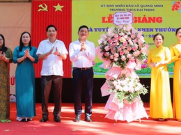 THCS Đại Thịnh bế giảng năm học 2025-2026, tuyên dương nhiều tập thể, học sinh tiêu biểu
