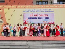 Trường THCS Kim Chung tổ chức Lễ bế giảng năm học 2025 – 2026