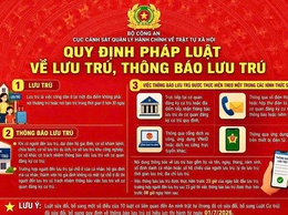 Quy định về lưu trú, thông báo lưu trú