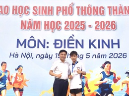 HỌC SINH TRƯỜNG THCS LIÊN MẠC XUẤT SẮC ĐẠT THÀNH TÍCH CAO TẠI GIẢI ĐIỀN KINH HỌC SINH CẤP THÀNH PHỐ