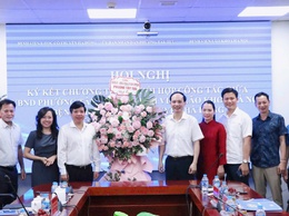 Phường Tây Tựu ký kết thỏa thuận hợp tác với Bệnh viện Lão khoa Hà Nội và Bệnh viện Y học cổ truyền Hà Đông
