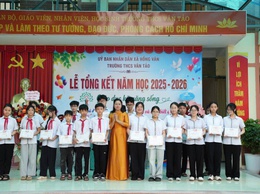 Trường THCS Vân Tảo tổng kết năm học 2025 – 2026