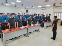 BAN CHQS PHƯỜNG VĂN MIẾU - QUỐC TỬ GIÁM KHAI MẠC HUẤN LUYỆN DÂN QUÂN CƠ ĐỘNG NĂM 2026