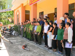 XÃ BA VÌ TỔ CHỨC LỚP TUYÊN TRUYỀN, TẬP HUẤN CÔNG TÁC BẢO VỆ RỪNG VÀ PHÒNG CHÁY, CHỮA CHÁY RỪNG NĂM 2026