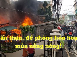 ĐẢO ĐẢM AN TOÀN PCCC, CNCH MÙA NẮNG NÓNG
