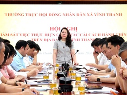 Vĩnh Thanh quyết liệt nâng cao chất lượng cải cách hành chính, lấy sự hài lòng của người dân làm thước đo.