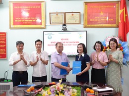 Ký kết hợp tác hỗ trợ chuyên môn giữa Bệnh viện Đa khoa Thanh Oai và Trạm Y tế xã Thanh Oai - Nâng cao chất lượng y tế cơ sở