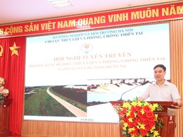 CHI CỤC THỦY LỢI VÀ PHÒNG, CHỐNG THIÊN TAI HÀ NỘI TUYÊN TRUYỀN PHÁP LUẬT VỀ ĐÊ ĐIỀU, THỦY LỢI VÀ PHÒNG, CHỐNG THIÊN TAI TẠI XÃ CỔ ĐÔ