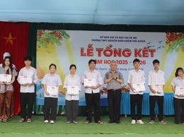 Trường THPT Nguyễn Bỉnh Khiêm – Phú Xuyên tổ chức tổng kết năm học 2025 – 2026