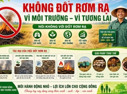 KHÔNG ĐỐT RƠM RẠ, PHỤ PHẨM NÔNG NGHIỆP SAU THU HOẠCH