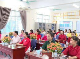 Khối thi đua số IV của UBND xã Hát Môn tổng kết công tác thi đua, khen thưởng năm học 2025 - 2026