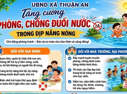 TĂNG CƯỜNG PHÒNG, CHỐNG ĐUỐI NƯỚC CHO TRẺ EM