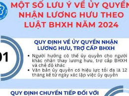 Hỗ trợ người dân thủ tục ủy quyền nhận lương hưu và một số lưu ý theo Luật BHXH năm 2024
