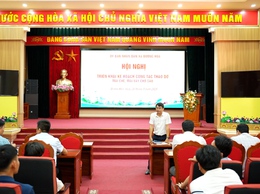 Hội nghị triển khai kế hoạch công tác tháo dỡ mái che, mái vảy chợ Sấu