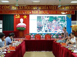 Bàn giao mốc giới Dự án Trục không gian Quốc lộ 1A qua các xã Thường Tín, Hồng Vân, Thượng Phúc