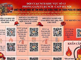 Tuyên truyền kiến thức, kỹ năng về PCCC qua mã QR code