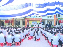 RỘN RÀNG LỄ TỔNG KẾT NĂM HỌC 2025–2026 TẠI TRƯỜNG THCS XUÂN ĐÌNH