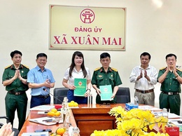 Xuân Mai thành lập Đội y tế CCB xung kích, tăng cường chăm sóc sức khỏe cộng đồng