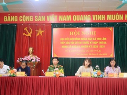 Hội nghị Đại biểu Hội đồng nhân dân xã Thư Lâm Tiếp xúc cử tri trước kỳ họp thứ Ba Hội đồng nhân dân xã khóa II, nhiệm kỳ 2026- 2031- Tổ đại biểu số 4 ( Đơn vị bầu cử số 7 và 8).