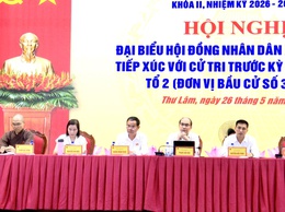 Hội nghị tiếp xúc cử tri trước Kỳ họp thứ Ba HĐND xã Thư Lâm khóa II, nhiệm kỳ 2026 – 2031 tại Tổ đại biểu số 2
