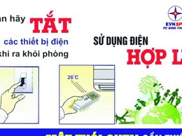 ⚡ CHUNG TAY TIẾT KIỆM ĐIỆN – ĐẢM BẢO AN TOÀN ĐIỆN TRONG MÙA NẮNG NÓNG ⚡