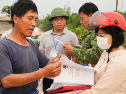 Xã Hồng Vân ban hành gần 14.000 thông báo thu hồi đất
