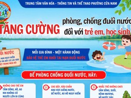 PHÒNG, CHỐNG ĐUỐI NƯỚC TRẺ EM – TRÁCH NHIỆM CỦA TOÀN XÃ HỘI