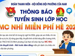 [TUYỂN SINH LỚP MC NHÍ MIỄN PHÍ HÈ 2026]