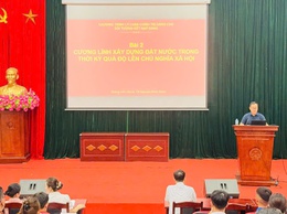 Xã Quang Minh khai giảng lớp bồi dưỡng kết nạp Đảng dành cho học sinh THPT năm 2026