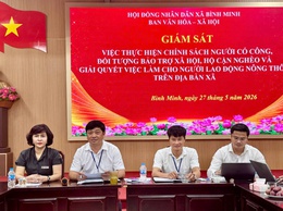 XÃ BÌNH MINH: CHĂM LO AN SINH XÃ HỘI BẰNG NHỮNG VIỆC LÀM CỤ THỂ, THIẾT THỰC