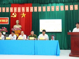 Tổ đại biểu số 4 HĐND xã Phượng Dực tiếp xúc cử tri trước Kỳ họp thứ Hai