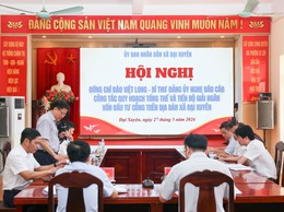 Hội nghị nghe báo cáo công tác quy hoạch tổng thể và tiến độ giải ngân vốn đầu tư công trên địa bàn xã Đại Xuyên