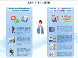 Những lưu ý quan trọng đối với thí sinh trước kỳ thi tuyển sinh vào lớp 10 THPT năm học 2026 – 2027.