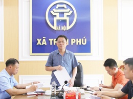 Hội nghị triển khai kế hoạch tổ chức cưỡng chế buộc thực hiện biện pháp khắc phục hậu quả đối với công trình xây dựng của ông Nguyễn Tích Tảo thôn Công An, xã Trần Phú