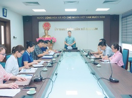 UBND xã Gia Lâm giao ban đánh giá kết quả giải quyết 05 điểm nghẽn trên địa bàn xã